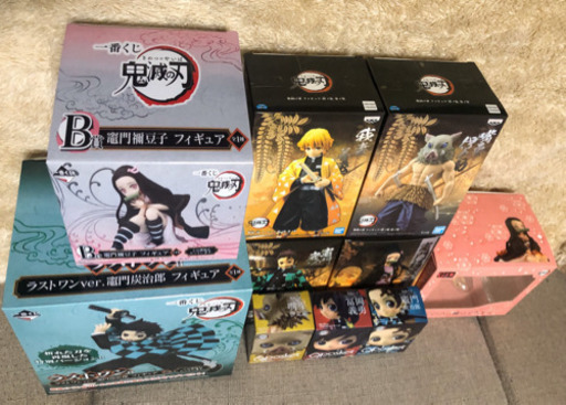 大特価 鬼滅の刃 フィギュア 一番くじ Qposket petitお得セット 
