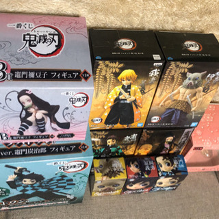 鬼滅の刃 一番くじ フィギュア コンプリート Qposket タオルセット