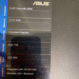 ASUS K20CE-J3060 デスクトップパソコン