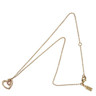 コーチCOACHネックレスハートCネックレスの画像