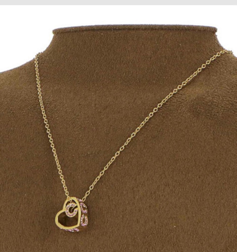 コーチCOACHネックレスハートCネックレス
