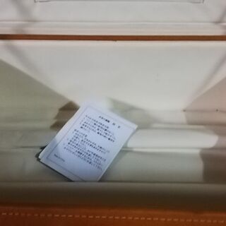 新品同様未使用品レザートランクキャリーケース　年末年始旅行へ行かれる方間に合いますの画像