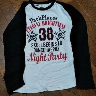 👕150cm　長袖　プリントシャツ（カットソー）　計3点　まとめ売り　③の画像