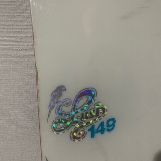 サロモン 149cm レディース　スノーボード板の画像