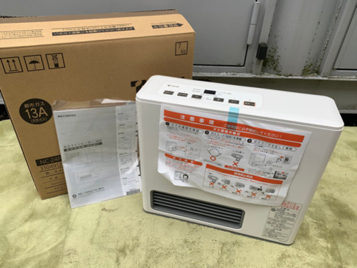 東邦ガス ☆ 都市ガス用ガスファンヒーター ★ NC-24FSE ☆ 展示未使用