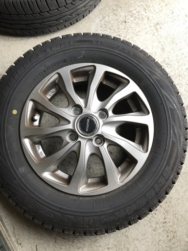 145/80R13　スタッドレス&アルミ