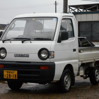 平成6年 キャリィトラック マニュアル　切替4WD　Hi/Loトランスファ　検2年6月　実走6万キロ　新潟　軽トラ　DD51T　F6Aの画像
