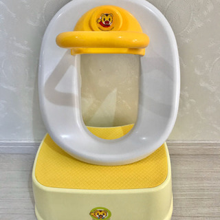 しまじろう　補助便座 & ステップ台