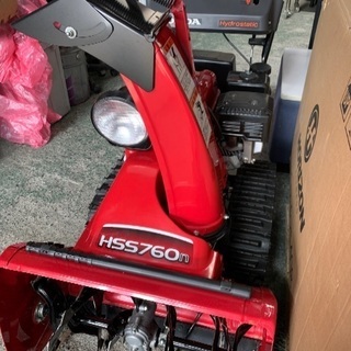 値下げです！　HONDA 除雪機　7馬力　HSS760n 中古　美品！