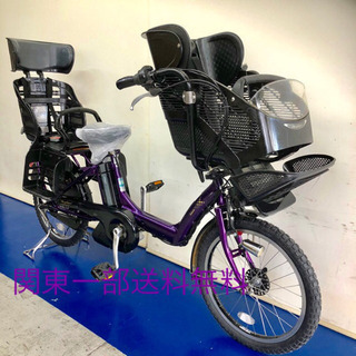 ブリジストン アンジェリーノ 20インチ 3人乗り 8.9ah 電動自転車 電動