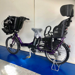 ブリジストン アンジェリーノ 20インチ 3人乗り 8.9ah 電動自転車 電動