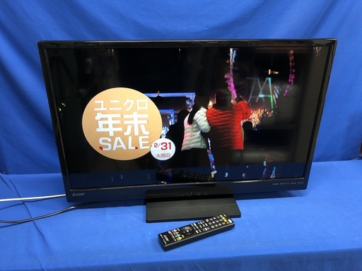【管理KRT102】MITSUBISHI REAL 2018年 LCD-32LB8 32型液晶テレビ