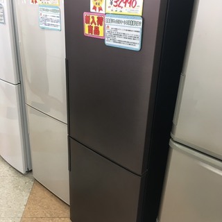 2015年製　SHARP　シャープ　271L冷蔵庫　プラズマクラスター冷蔵庫　SJ-PD27A-T