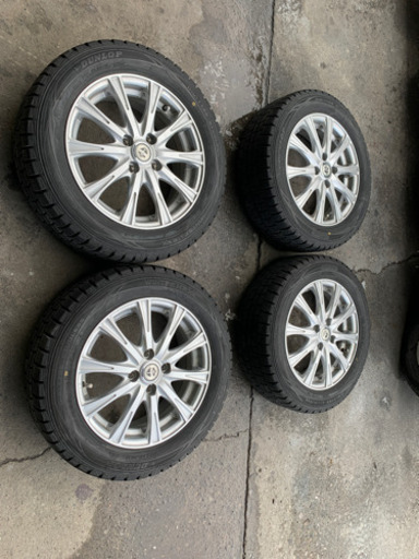 185/60R15スタッドレスタイヤ&アルミセット！