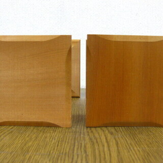 高級駒台 桂-5 一本足 瓢箪面仕上 将棋道具 の画像