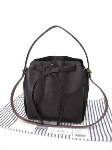 アニヤハインドマーチ 19SS  シューレース ドローストリング バケットバッグ