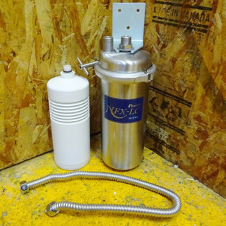 (4438-0)メイスイ 浄水器 NFX-LC カートリッジ付き 現状品 中古ろ過器 業務用 厨房 飲食店 店舗