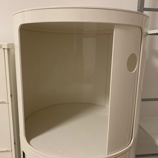 コンポニビリデザイン丸型収納ラック3段