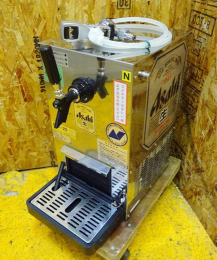 (4439-0)ニットク 一口ビールサーバー BSE-20 ☆ビールヘッド、ホース付き☆ 中古 ディスペンサー 飲食店 店舗 生ビール チューハイ