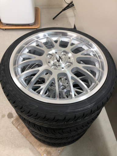 165/45r16 タイヤ&アルミホイール4本セット