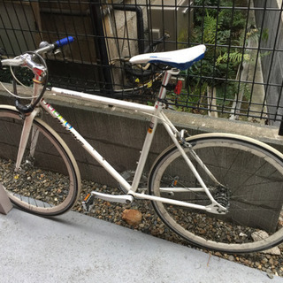 700cシングルギヤ自転車 ＋ ライト + ロック + スペアパ...