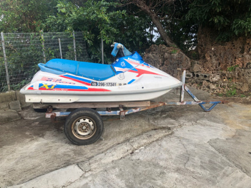 カワサキ　ジェットスキー　船台付き(未登録)