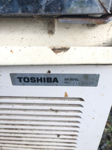 TOSHIBA ショーケース 型の冷蔵庫