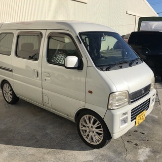 平成15年　エブリィワゴン　ジョイポップターボ　車検付き