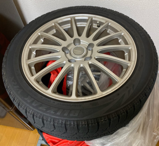 ブリヂストン スタッドレスタイヤ ホイール付き  215/50 R17 91Q se6ya