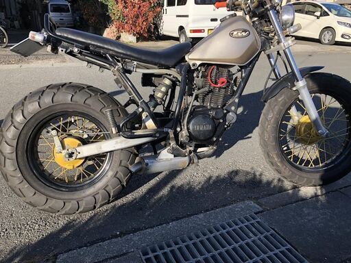 ヤマハTW200　スカチューン♪　細工は流々♪調子いいですよ！点検済み！