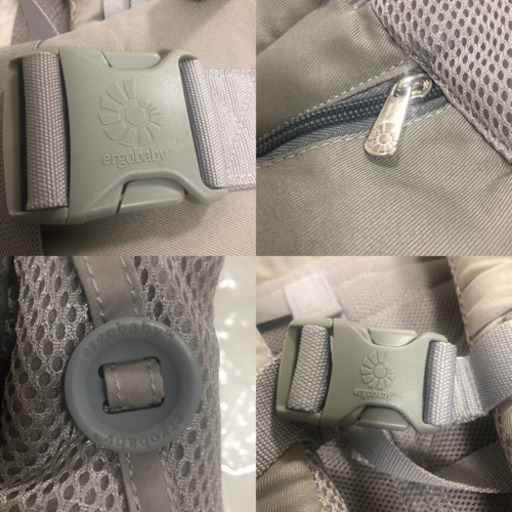 omni360 エルゴ 抱っこ紐 グレー