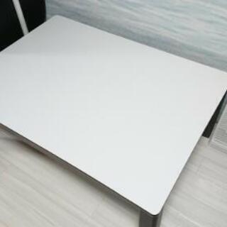 値下げ4000円→2500円【ニトリ】こたつ   白とブラウンの...