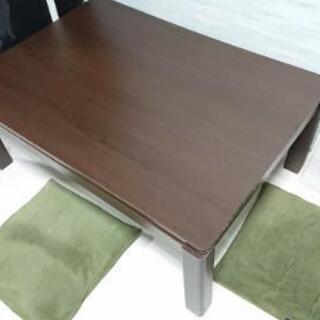 値下げ4000円→2500円【ニトリ】こたつ   白とブラウンの2タイプの画像