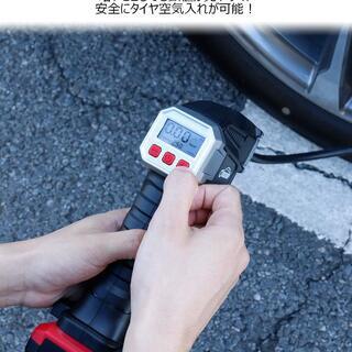 新品未使用　空気入れ 電動エアコンプレッサーの画像
