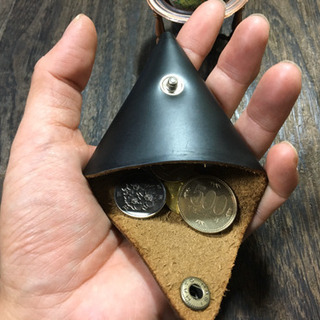 33、革でコインケースを作ろう‼️の画像