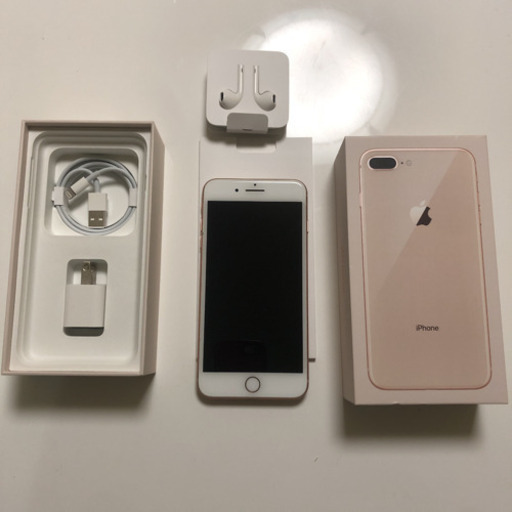 iPhone8plus 256GB ローズゴールド　SIMフリー極美品♪