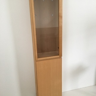 【お話し中】無印 棚 タモ材 無印良品 muji 廃盤 食器棚 ...