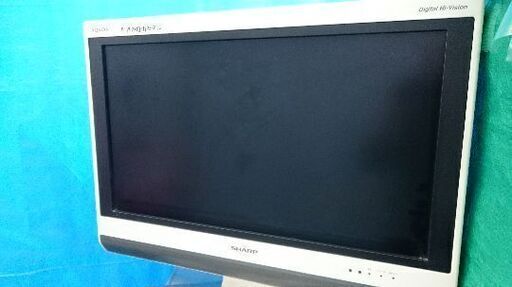 シャープ（SHARP ）AQUOS 　液晶テレビ　26型　LC-26D50　ホワイト　2009年製