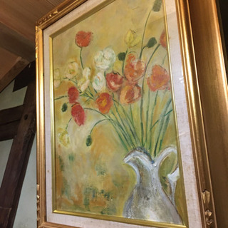 油絵★かわいいお花★断捨離中