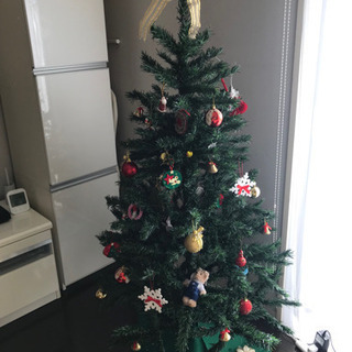 150センチクリスマスツリー　飾りたくさん！