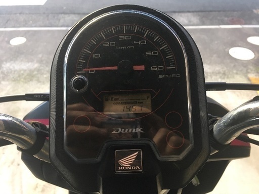 値下げ！！走行少ない1491km HONDA Dunk 50cc
