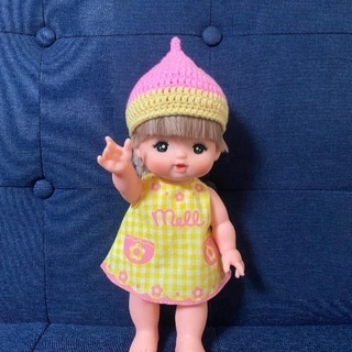 ハンドメイド　メルちゃんの帽子