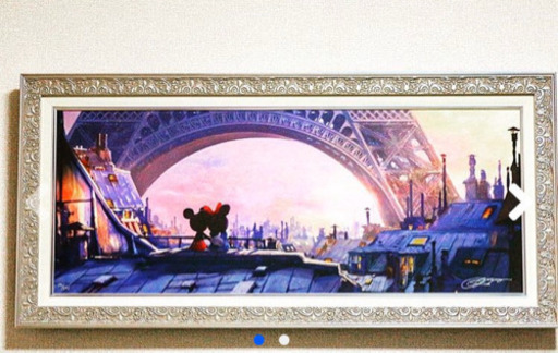 SUNSET ON THE ROOFTOPS  ディズニー絵画【お譲り先決定】