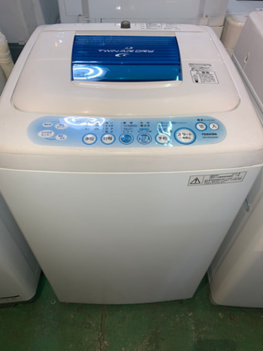 東芝　全自動洗濯機　5キロ　中古　AW-50GG(W) 2010年製