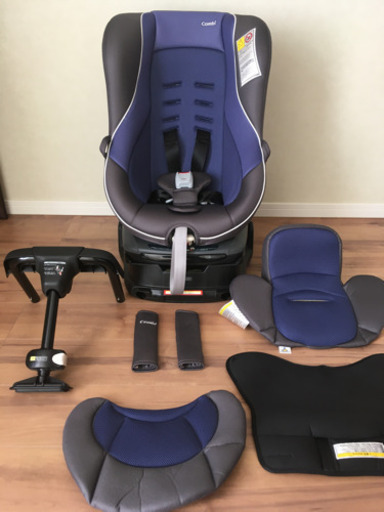 受付終了　美品　チャイルドシート　コンビ ゼウスターン ユーロ EG TB ユーロブルー