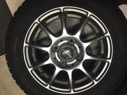☆アルミホイール＆スタッドレスタイヤ　155/65R13 　4本セット