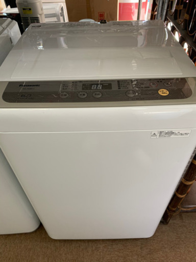 Panasonic 全自動洗濯機　2018年製　6.0kg 美品