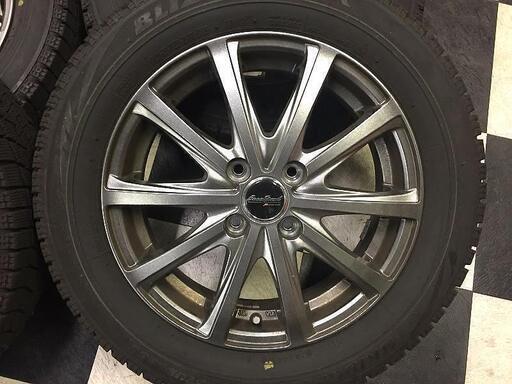 ☆アルミホイール＆スタッドレスタイヤ　165/65R15 2016製ブリザック　4本セット