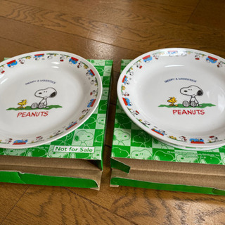 スヌーピー絵皿　非売品