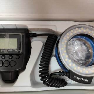 NEEWER カメラ/一眼レンズカメラ用 接写専用 LED 48球 マクロリングライト Canon、Nikonに対応 【並行輸入品】の画像